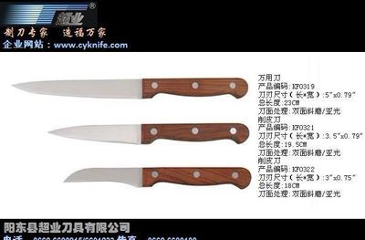 廚房刀具選購(gòu)指南 水果刀、削皮刀與切片刀的全方位解讀